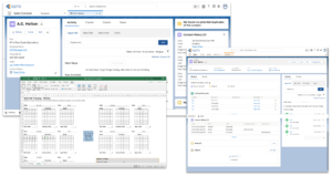 Apto Salesforce Contact View + Spreadsheets